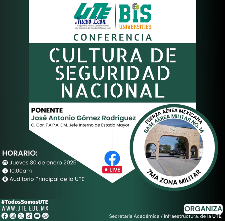 Conferencia Cultura de Seguridad Nacional